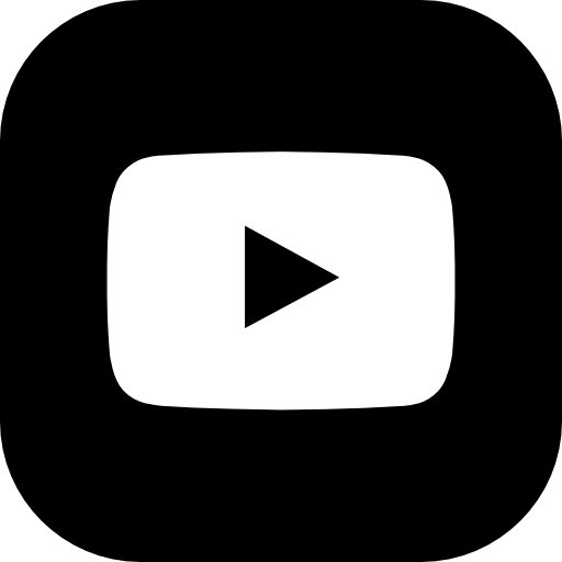 Youtube logo, länk till Sociala Missionens youtubekanal